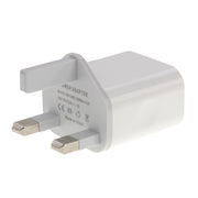 2-Ports 5V 2A USB Charger Adapter(White)