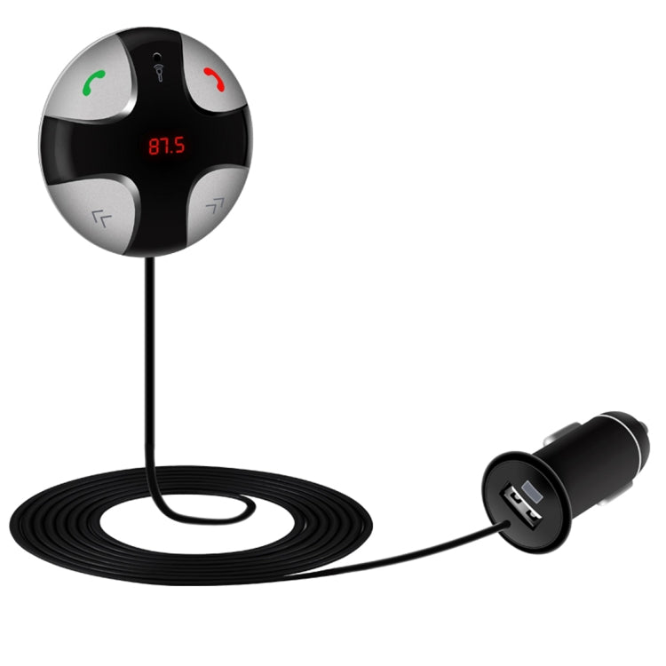 FM29B Bluetooth FM Transmitter Hands-free Car Kit, Car Charger, For iPhone, Galaxy, Sony, Lenovo, HTC, Huawei, and other Smartphones