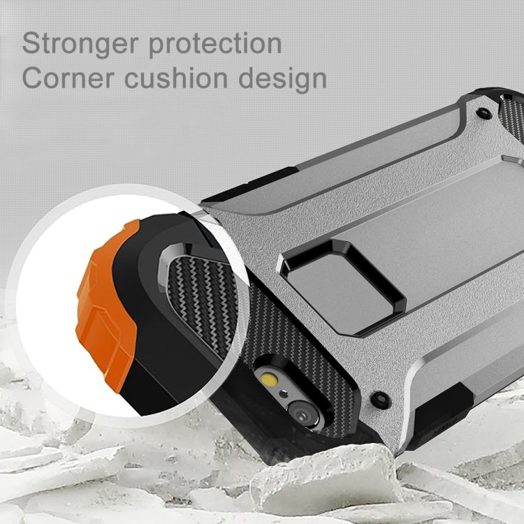 For iPhone 6 Plus & 6s Plus Tough Armor TPU + PC Combination Case(Grey)