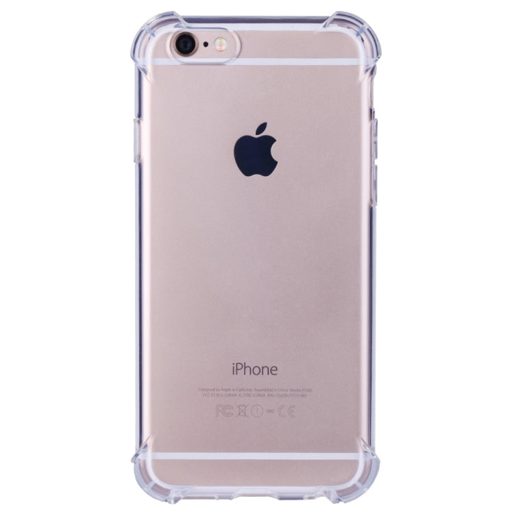 Shock-resistant Cushion TPU Protective Case for iPhone 6 & 6s(Transparent)