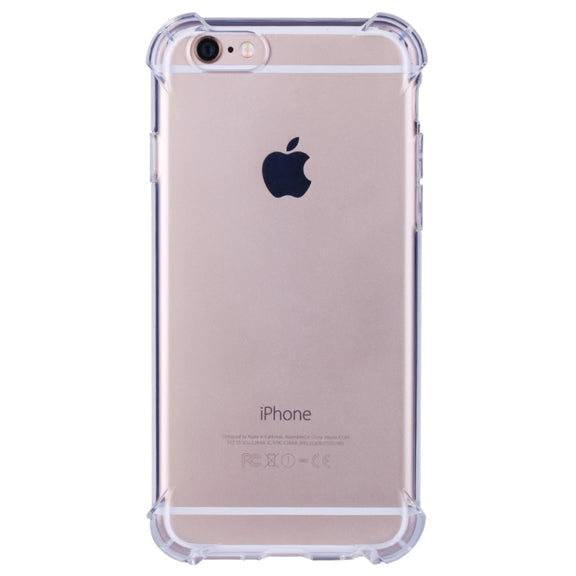 Shock-resistant Cushion TPU Protective Case for iPhone 6 & 6s(Transparent)