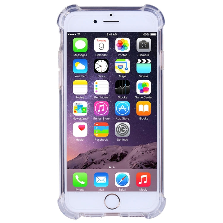 Shock-resistant Cushion TPU Protective Case for iPhone 6 & 6s(Transparent)
