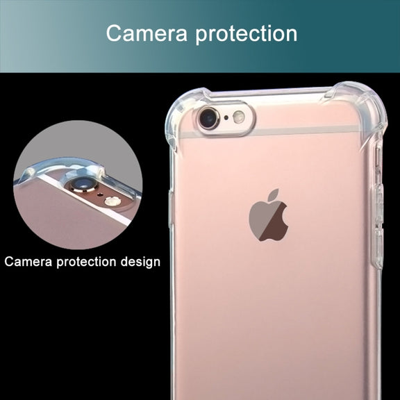 Shock-resistant Cushion TPU Protective Case for iPhone 6 & 6s(Transparent)