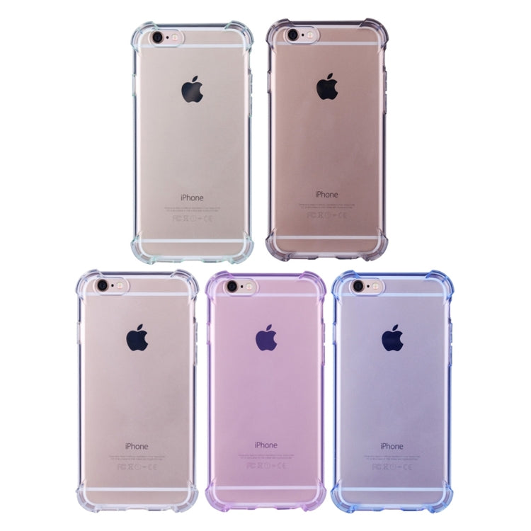 Shock-resistant Cushion TPU Protective Case for iPhone 6 & 6s(Transparent)