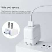 2.1A USB Power Adapter Travel Charger, US Plug(White)