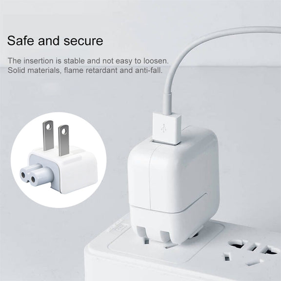2.1A USB Power Adapter Travel Charger, US Plug(White)