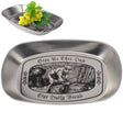 Stainless Steel Multi-purpose Tray Fruit Bowl Dessert Plate (Random Delivery) - Gadgets by PMC TechLife | Online Shopping South Africa | PMC TechLife | Buy Now Pay Later Mobicred