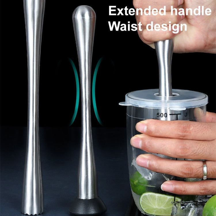 Stainless Steel Ice Pick Muddler(Silver)