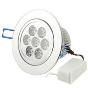 7W Ceiling Lights LED Down Light Bulb, 7 LED, Warm White Light, Luminous Flux: 560-630lm