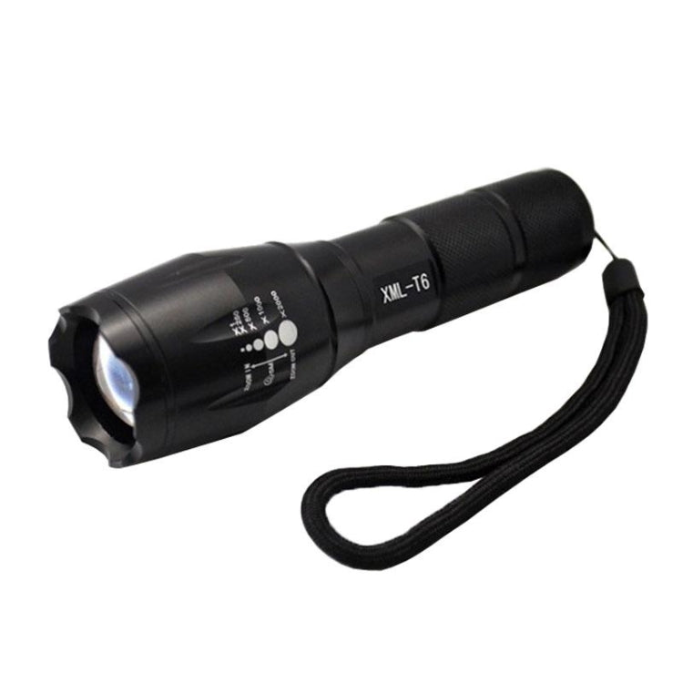 LT-XD 1 x XML-T6 White Light LED Flashlight , 1800 LM 5-Modes(Black)