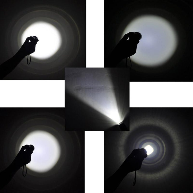 LT-XD 1 x XML-T6 White Light LED Flashlight , 1800 LM 5-Modes(Black)