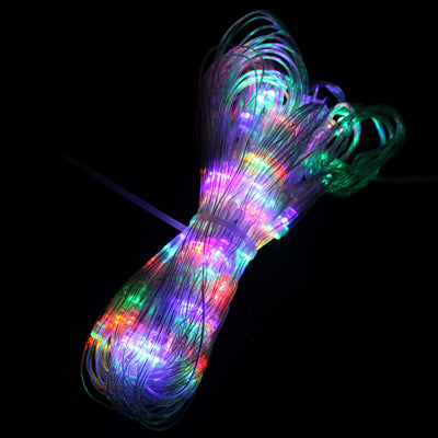 Water-resistant Rope Light, Length: 1 x 1m, 96 LED RGB Light with Controller, Flashing / Fading / Chasing Effect