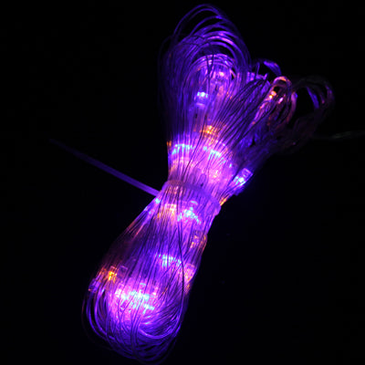 Water-resistant Rope Light, Length: 1 x 1m, 96 LED RGB Light with Controller, Flashing / Fading / Chasing Effect