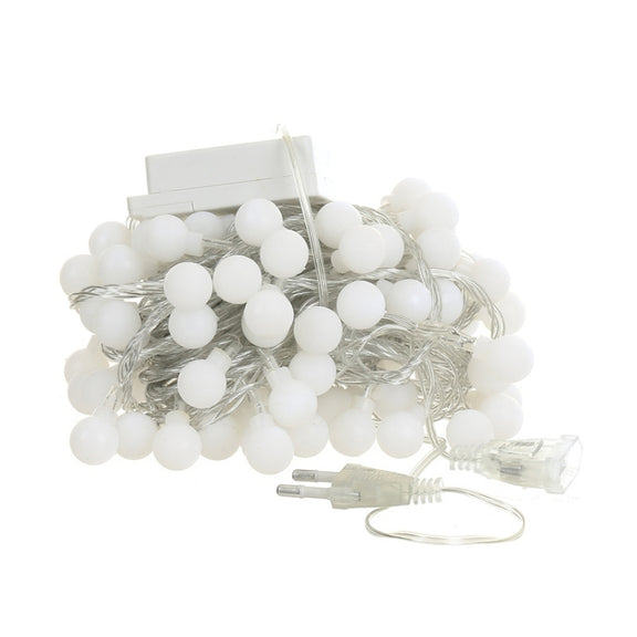 10m 100 LED Colorful String Rope Light with Tail Plug-in