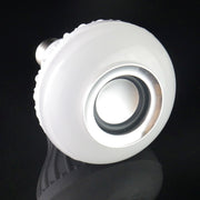 E27 RGB LED Light Lamps Speaker, Bluetooth, Support WiFi Phone Control, Adjustable Light, with Remote Control