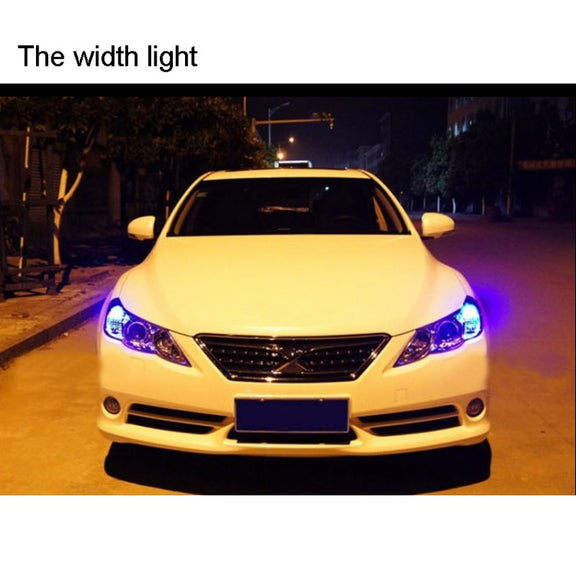 2 PCS T10 1.5W 60LM 1 LED Red COB LED Brake Light for Vehicles, DC12V(Red)