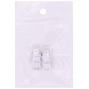 2 PCS T10 1.5W 60LM 1 LED White COB LED Brake Light for Vehicles, DC12V(White)
