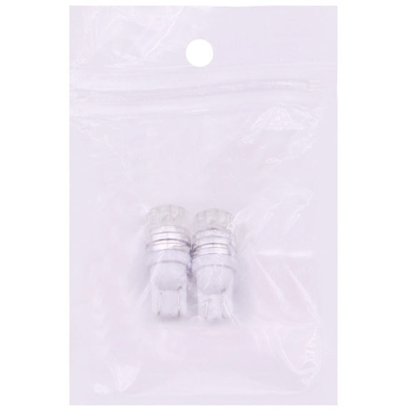 2 PCS T10 1.5W 60LM 1 LED White COB LED Brake Light for Vehicles, DC12V(White)