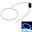 90mm 5W 180LM Angel Eyes Circles Car Headlight COB LED Lights for Vehicles, DC 12-24V(Ice Blue Light) - Eagle Eye Lamps by PMC TechLife | Online Shopping South Africa | PMC TechLife | Buy Now Pay Later Mobicred