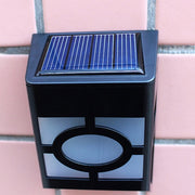 Outdoor High Power 0.2W Solar Lantern Light, 2 LED  Fence Lamp Solar Wall Mounted Light