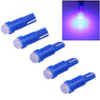 5 PCS T5 0.5W 20LM Blue Light 1 LED COB LED Instrument Light Bulb Dashboard Light for Vehicles, DC 12V(Blue) - Instrument Lights by PMC TechLife | Online Shopping South Africa | PMC TechLife | Buy Now Pay Later Mobicred