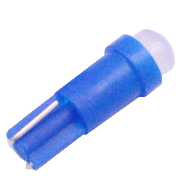 5 PCS T5 0.5W 20LM Blue Light 1 LED COB LED Instrument Light Bulb Dashboard Light for Vehicles, DC 12V(Blue)