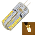 G4 4W 200LM  Silicone Corn Light Bulb, 64 LED SMD 3014, Warm White Light, AC 220V - LED Blubs & Tubes by PMc TechLife | Online Shopping South Africa | PMc TechLife | Buy Now Pay Later Mobicred