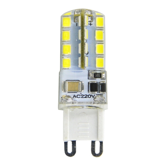 G9 3.5W 240LM  Silicone Corn Light Bulb, 32 LED SMD 2835,AC 220V