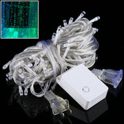 10m LED String Decoration Light, 100 LEDs with End Joint & 8 Display Modes Controller for Christmas Party, AC 110V, US Plug