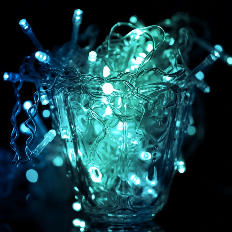 10m LED String Decoration Light, 100 LEDs with End Joint & 8 Display Modes Controller for Christmas Party, AC 110V, US Plug