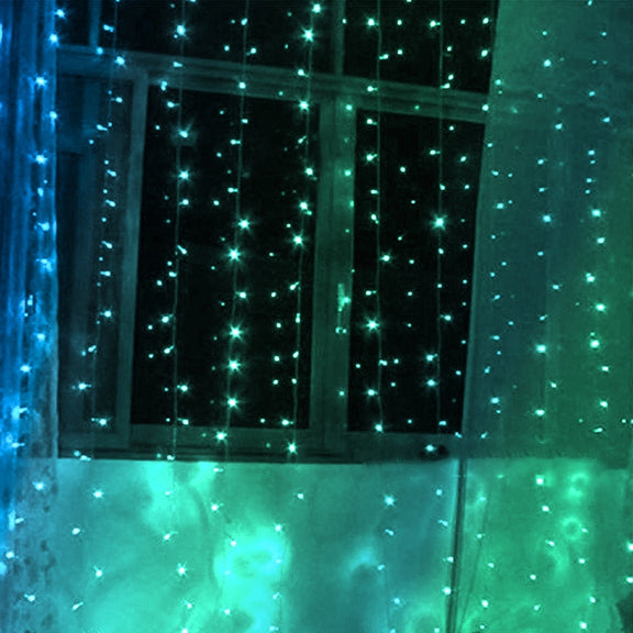 10m LED String Decoration Light, 100 LEDs with End Joint & 8 Display Modes Controller for Christmas Party, AC 110V, US Plug