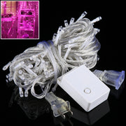 10m LED String Decoration Light, 100 LEDs with End Joint & 8 Display Modes Controller for Christmas Party, AC 110V, US Plug