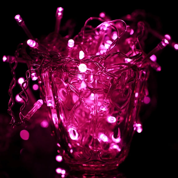 10m LED String Decoration Light, 100 LEDs with End Joint & 8 Display Modes Controller for Christmas Party, AC 110V, US Plug