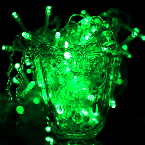 10m LED String Decoration Light, 100 LEDs with End Joint & 8 Display Modes Controller for Christmas Party, AC 110V, US Plug