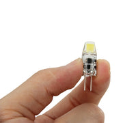 G4 1W Sapphire SMD LED Light Crystal Spotlight Bulb, Chandelier, White Light, AC / DC 12-20V
