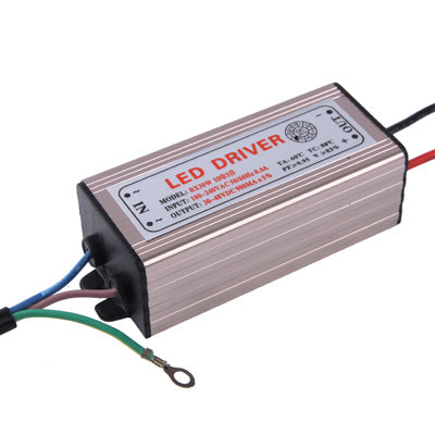 Water-resistant LED Driver for 20W LED Floodlight Lamp, Input Voltage: AC 85-250V