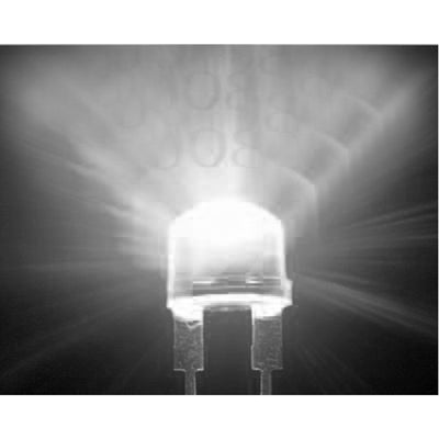 1000pcs 5mm White Light Water Clear LED Lamp (1000pcs in one packaging, the price is for 1000pcs)(White Light)