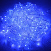 30m Water-resistant IP44 String Decoration Light, For Christmas Party, 300 LED, Blue Light  with 8 Functions Controller, 220-240V, EU Plug