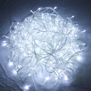 30m Water-resistant IP44 String Decoration Light, For Christmas Party, 300 LED, White Light  with 8 Functions Controller, 220-240V, EU Plug