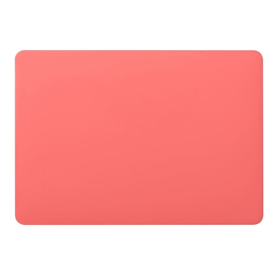 Laptop Translucent Frosted Hard Plastic Protective Case for Macbook 12 inch(Coral Red)