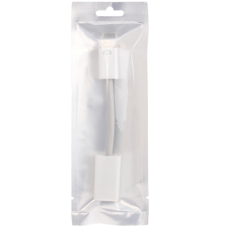 Mini DVI TO HDMI 19Pin Female Adapter for Macbook Pro(White)