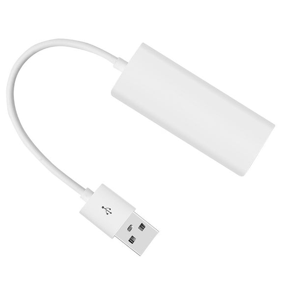 High Speed USB 2.0 Fast Ethernet Adapter(White)
