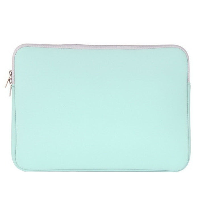 Double Pocket Zip Handbag Laptop Bag for Macbook Air 11.6 inch(Green)