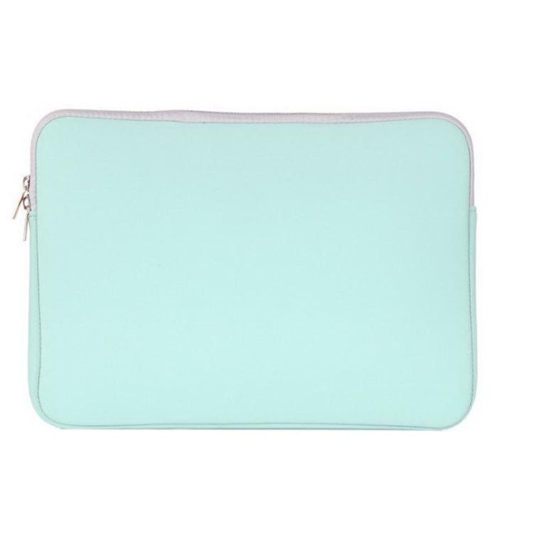 Double Pocket Zip Handbag Laptop Bag for Macbook Air 13 inch(Green)