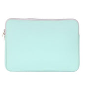 Double Pocket Zip Handbag Laptop Bag for Macbook Air 13 inch(Green)