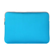 Double Pocket Zip Handbag Laptop Bag for Macbook Pro 15 inch(Dark Blue)