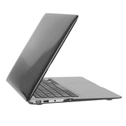 ENKAY for Macbook Air 11.6 inch (US Version) / A1370 / A1465 Hat-Prince 3 in 1 Crystal Hard Shell Plastic Protective Case with Keyboard Guard & Port Dust Plug(Black)