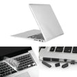 ENKAY for Macbook Air 11.6 inch (US Version) / A1370 / A1465 Hat-Prince 3 in 1 Crystal Hard Shell Plastic Protective Case with Keyboard Guard & Port Dust Plug(White) - free shipping - PMC Jewellery - Order now!