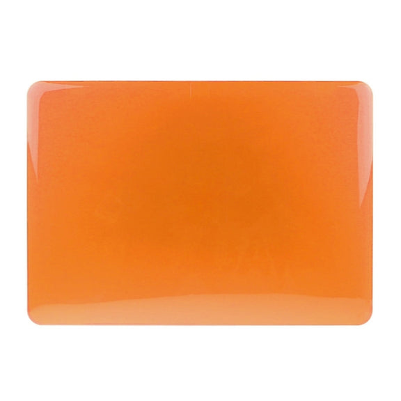 ENKAY for Macbook Air 13.3 inch (US Version) / A1369 / A1466 Hat-Prince 3 in 1 Crystal Hard Shell Plastic Protective Case with Keyboard Guard & Port Dust Plug(Orange)