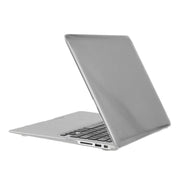 ENKAY for Macbook Air 13.3 inch (US Version) / A1369 / A1466 Hat-Prince 3 in 1 Crystal Hard Shell Plastic Protective Case with Keyboard Guard & Port Dust Plug(Grey)